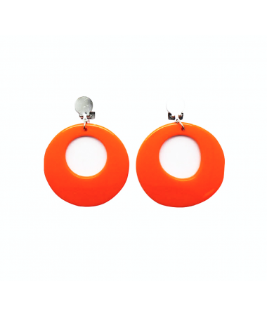 Neon Earrings Orange BUY